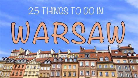 25 Things To Do In Warsaw Poland Top Attractions Travel Guide Travel Guide Expedia Travel