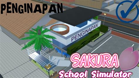 membuat rumah diatas garasi mobil sakura school simulator youtube