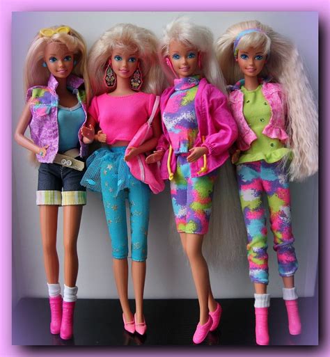 80s90sinfatuations Colors Are Sexxy Barbie 90s Vintage Barbie