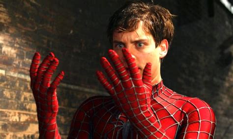 Tobey Maguire Spider Man Pose