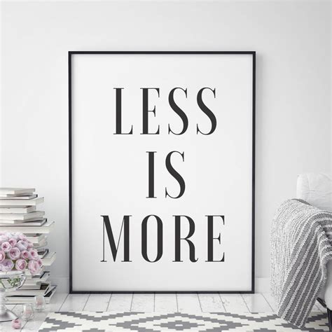 Less Is More Print By Jo Hill Art Prints | notonthehighstreet.com