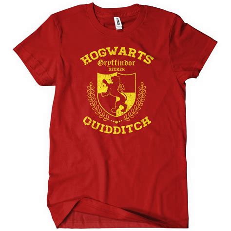 Gryffindor Quidditch Seeker Womens Funny T Shirt Harry