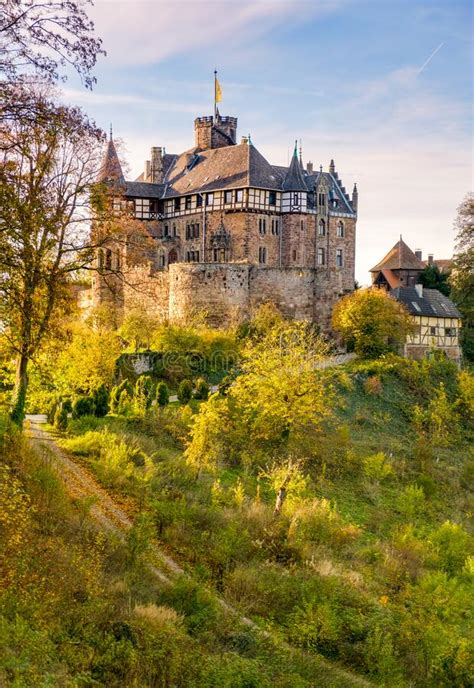 Witzenhausen Hessen Germany Historical Castle Berlepsch On An Autumn