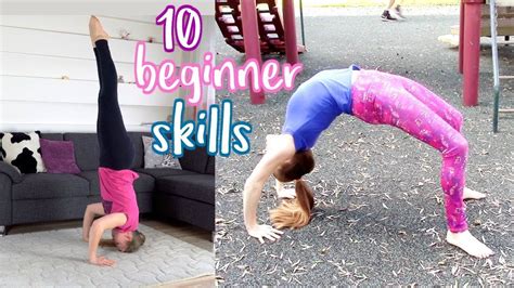 10 Beginner Gymnastics Skills You Should Master Gymnastics Skills
