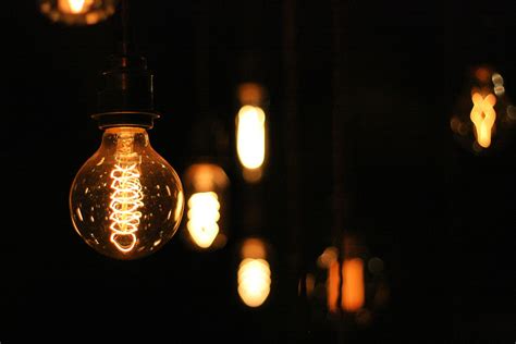 Free Photo Light Bulbs Bulb Filament Glow Free Download Jooinn