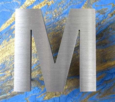 Brushed Stainless Steel Letters Metal Letters