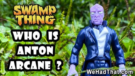 Swamp Thing Anton Arcane Action Figure Review Vintage 1990 Kenner Youtube