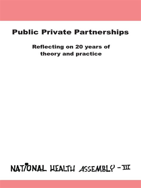 Public Private Partnerships Booket 2018 Pdf Publicprivate