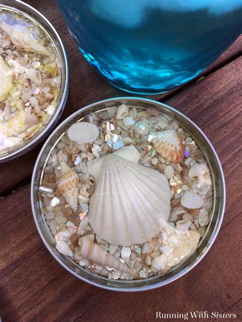 Make Seashell Coasters With Resin Well Show You How To Turn Jar Lids