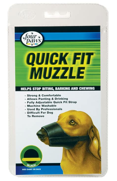 Quick Fit Dog Muzzle Size 0 Xxs Chihuahua Kingdom