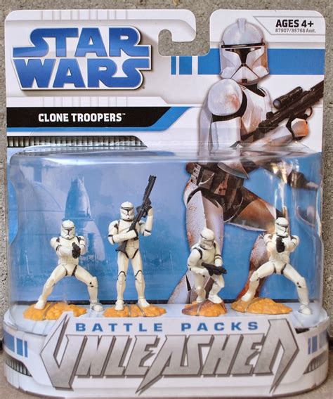 Fantasy Toy Soldiers Hasbro Star Wars Unleashed Battle Packs