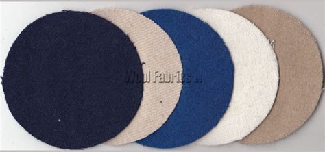 5 Colors Low Wool Melton Fabrics Zeshore