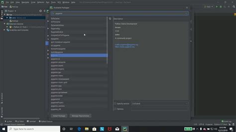 How To Install Pygame On Pycharm 20193 Python Tutorial Works In
