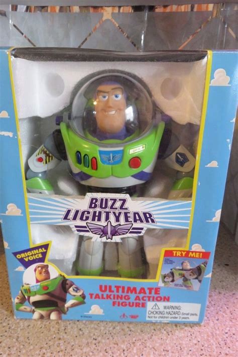 1995 Toy Story Buzz Lightyear Ultimate Talking Action Figure Original