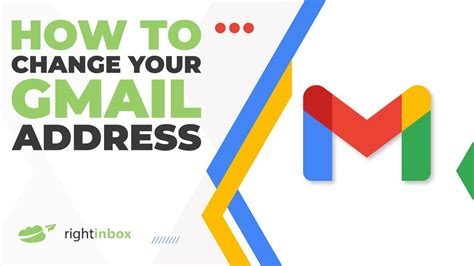 How To Change Your Gmail Address Youtube