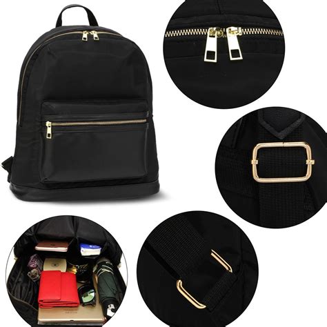 Wholesale Black Unisex Backpack School Bag Ag00581