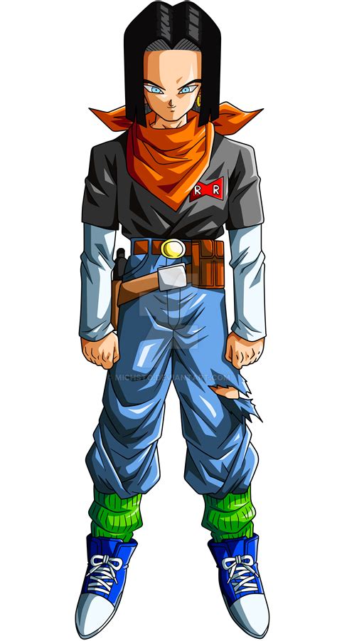 Android 17 By Michsto On Deviantart