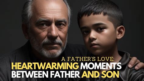 A Father Love: Heartwarming Moments Between Father And Son - YouTube
