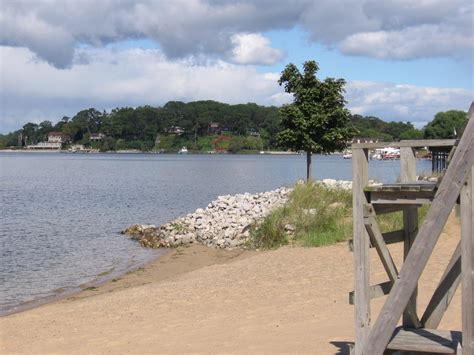 Spring Lake Mi View Of Spring Lake From Public Beach Photo Picture