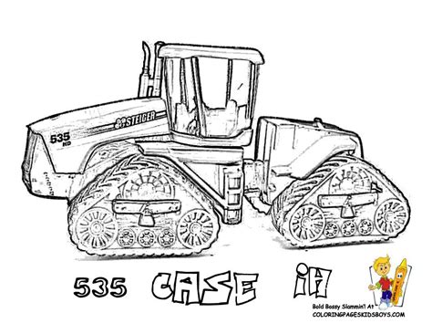 Big Boss Tractor Coloring Pages To Print Artofit