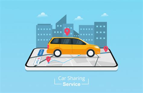 Book online and reserve your rental car today. Car sharing service app on mobile phone with gps ...
