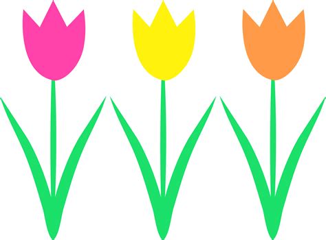 Cute Spring Tulips Clip Art Clipart Panda Free Clipart Images