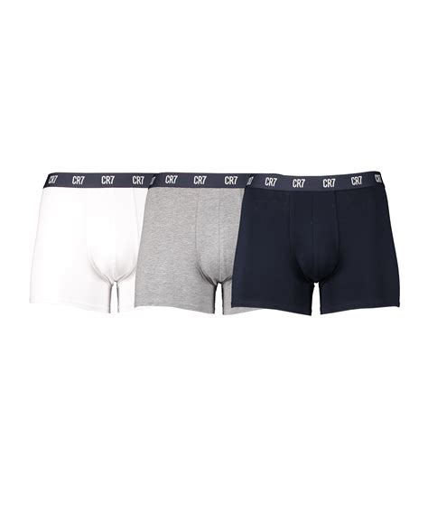 Cr7 Basic Underwear Boxershort 3er Pack Underwear Funktionswäsche