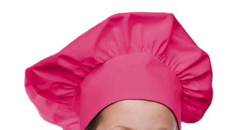 Style 800hp Professional Adult Executive Chef Hat Hot Pink