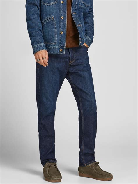 Jack And Jones Chris Original Cj Loose Fit Jeans Blue