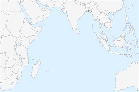 Blankmapdirectoryindiaandtheidianocean Wiki