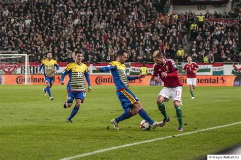 A magyar válogatott mérkőzései, magyar klubcsapatok nemzetközi kupamérkőzései, hazai kupasorozatok döntői. Magyarország - Andorra 4 : 0, 2016.11.13. (képek, adatok) • Világbajnokság 2018 selejtező ...