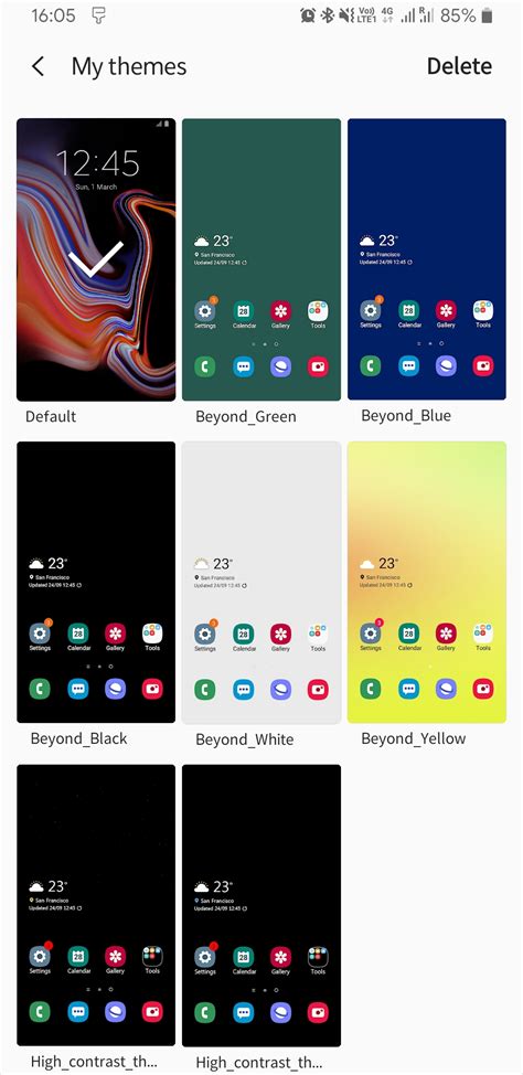 While there is the samsung themes app available as a stock application from samsung to its devices whether running on one ui or experience ui. New updated Samsung theme app is working on One UI 2nd ...