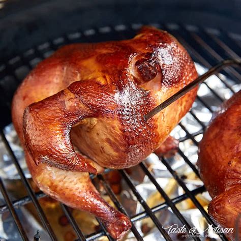 First, start by bringing your water to a boil. Smoked Whole Chicken - Taste of Artisan