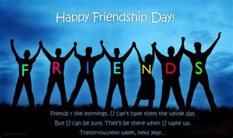 The tradition of dedicating a day in honor of friends began in us in 1935. Happy Friendship Day 2016: 20 Best Friendship Day ...