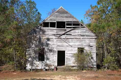 Phillipi Primitive Baptist Church Schley County Vanishing Georgia