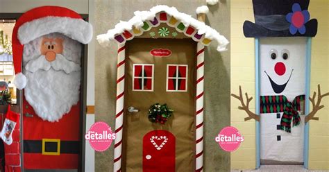 Ver más ideas sobre decoración de navidad, manualidades navideñas, adornos navideños. Ideas para decorar puertas escolares en Navidad - Dale ...