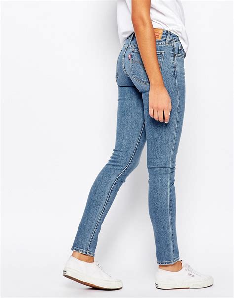 levis levis 711 skinny jeans at asos
