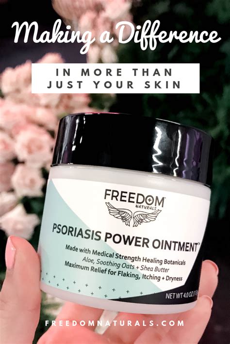 Freedom Naturals Psoriasis Power Ointment Natural Psoriasis Cream