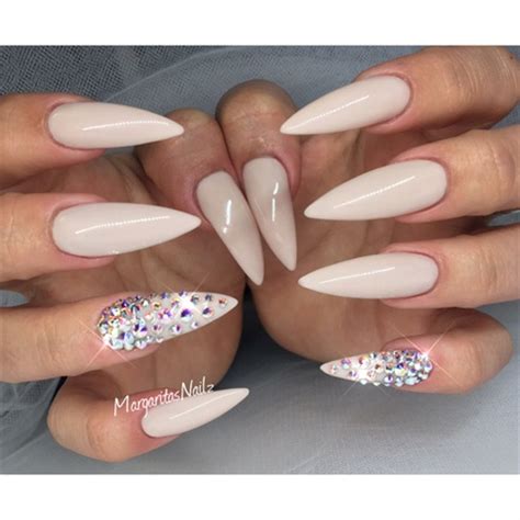 Nude Stiletto Nails Nail Art Gallery
