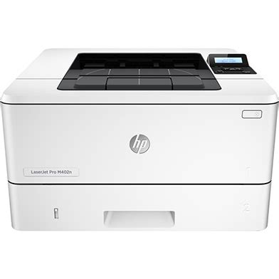 The hp laserjet m402n is a monochrome laser printer designed to provide impressive speed and solid security in a business work environment. HP LaserJet Pro M402dn drivers download