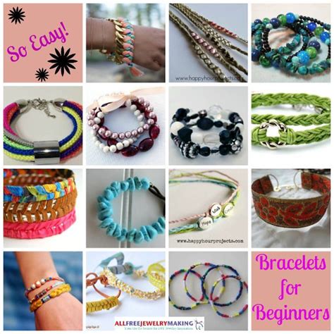 30 Easy Bracelets To Make For Beginners Diy Bracelet Designs Making