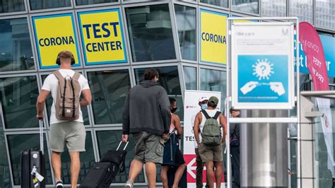 Coronavirus Bayern Test Chaos an Flughäfen Hunderte Passagiere
