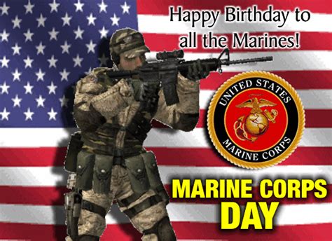 From the halls of montezuma to shores of tripoli. Happy Birthday Marines! Free US Marine Corps Birthday ...