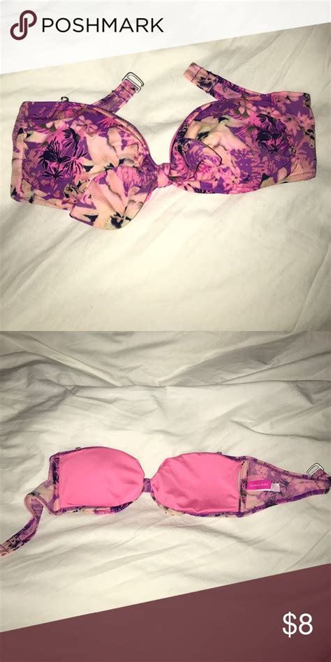 Victoria S Secret Pink Strapless Bikini Top Strapless Bikini Top
