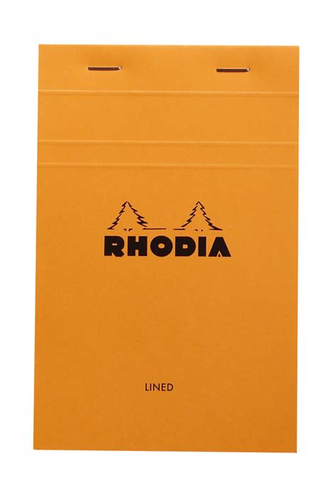 Buy Bloc Rhodia Lined Sheets Orange At Mighty Ape Australia