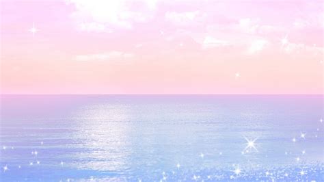 Pastel Beach Desktop Wallpaper Aesthetic Free Photo Rawpixel