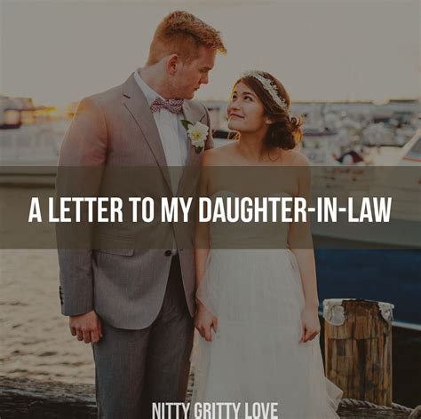 When a woman marries, she chooses her husband, not his mother. A Letter to My Daughter-in-Law