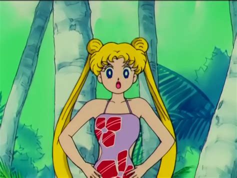Sailor Moon Fashion And Outfits Ep 67 Usagis 3rd Bathing Suit