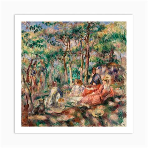 Picnic 1893 Pierre Auguste Renoir Art Print By Fy Classic Art Prints
