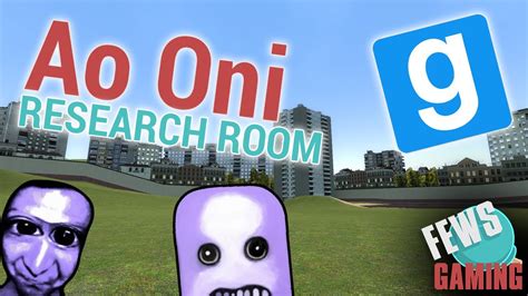 Ao Oni Research Room Garrys Mod Youtube